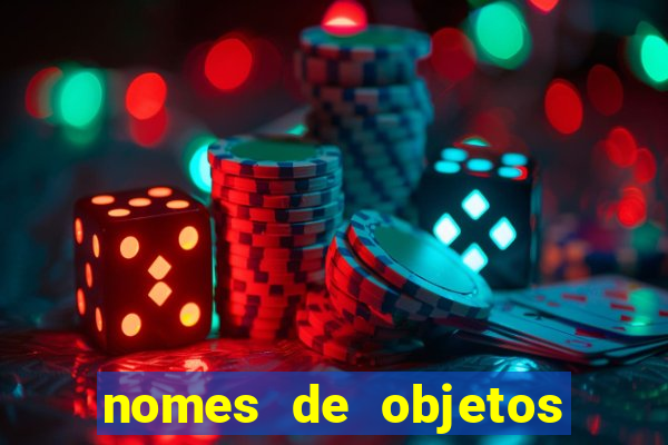 nomes de objetos de origem tupi guarani